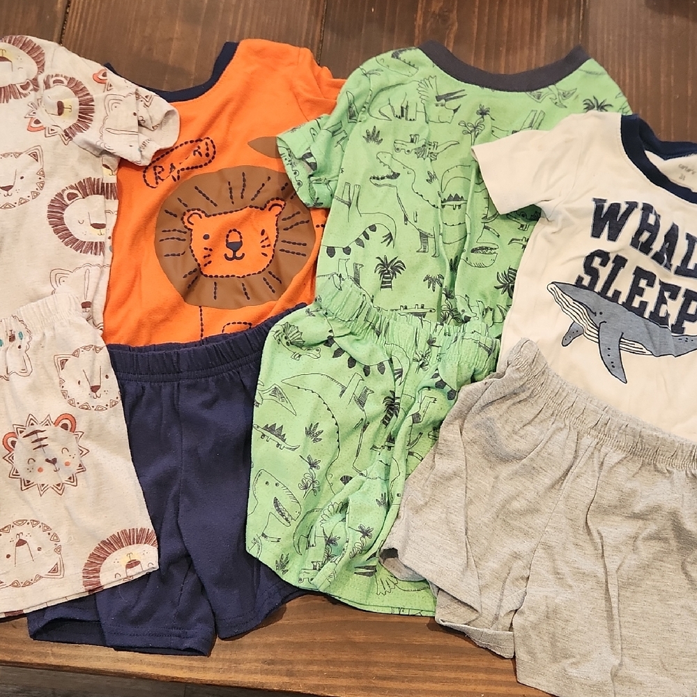 Four Carter's Pajama Sets